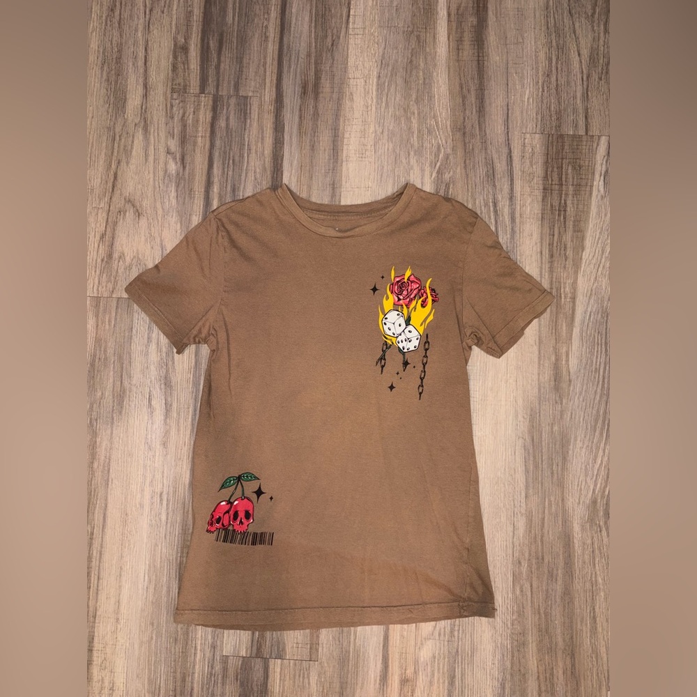 Mens Colorful Graphic Tee
